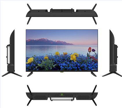 Κανονική οθόνη LED χωρίς πλαίσιο τηλεόραση 32 ιντσών Υπερλεπτό πάχος για ξενώνες