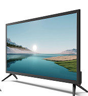 Χρόνος απόκρισης 8ms Κανονική τηλεόραση LED 24 INCH με μαύρο χρώμα και συχνότητα συγχρονισμού 50Hz/60Hz