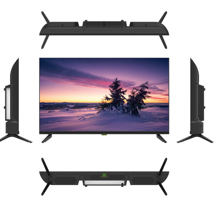 Χωρίς πλαίσιο σχεδιασμός 98 ιντσών Android TV 4K Super Size TV UHD ανάλυση