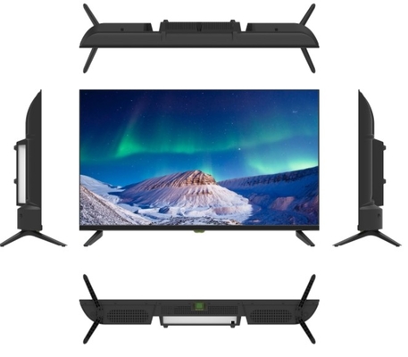 Προσαρμόσιμη 32 ιντσών Χωρίς πλαίσιο Smart TV 2K LED οθόνη Μαύρη με πλαστικό περίβλημα